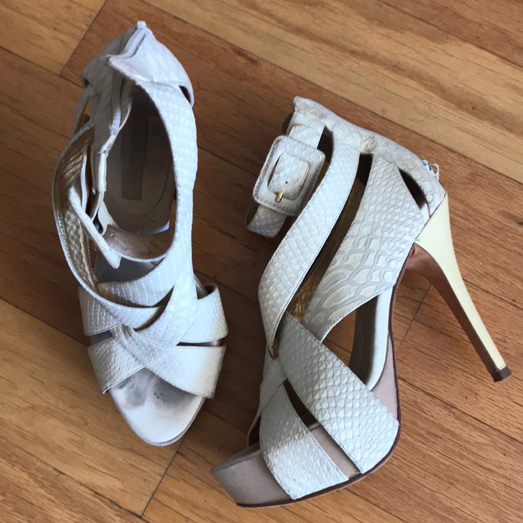 Rare Python Platform Shoe